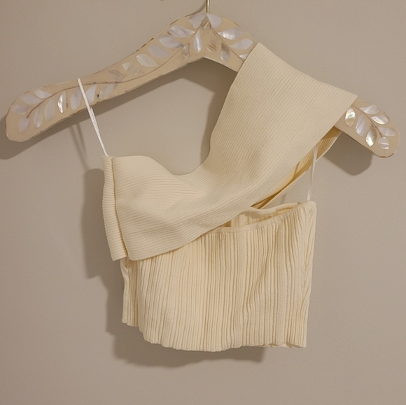 Anna Quan Clare Crop Top in Silence - Picture 3 of 5